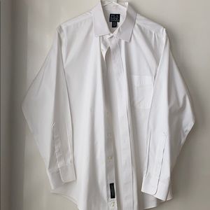 Men’s white dress shirt.